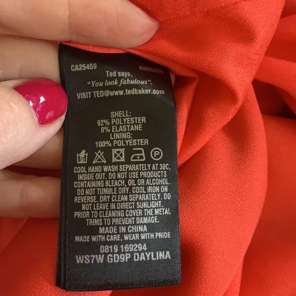 Ted Baker floral dress tropical Daylina - Picture 9 of 10